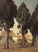 Villeneuve-les-Avignon (mk11)  Jean Baptiste Camille  Corot